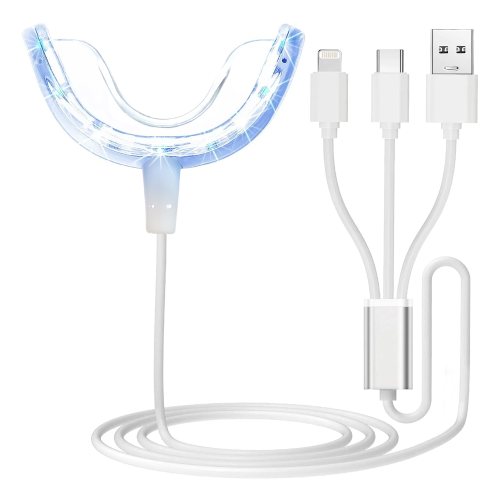 Teeth Whitening With Blue Light - Teeth Whitening Accelerator Light with Blue