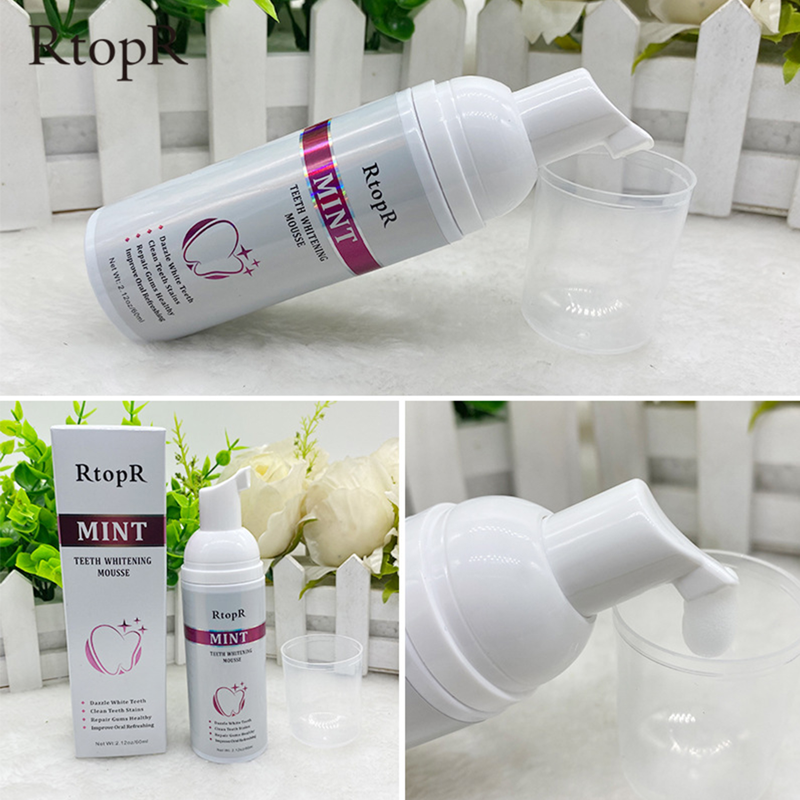 Teeth Whitening Mousse Mint Fo - Teeth Whitening Baking Soda 리뷰 및 가격