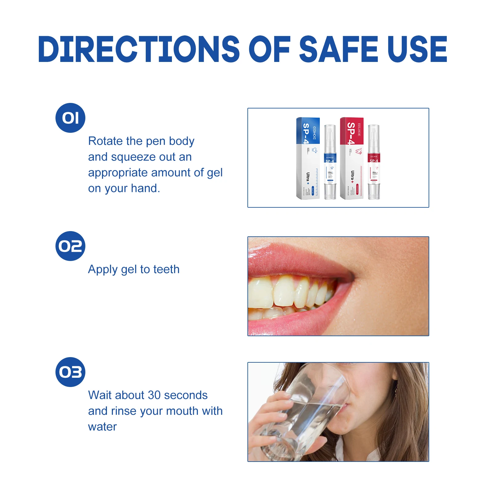 2pcs Gum Repair Gel Spray Deep - Teeth Whitening Xylitol 리뷰 및 가격