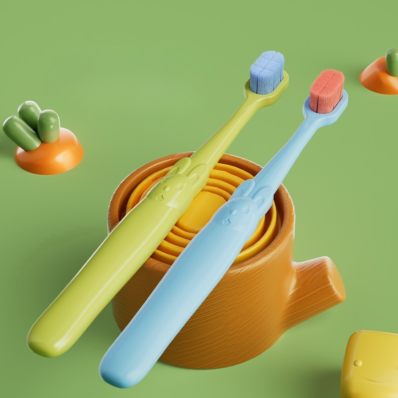 Cute Rabbit Shaped Children To - Teeth Whitening Toothbrush 리뷰 및 가격