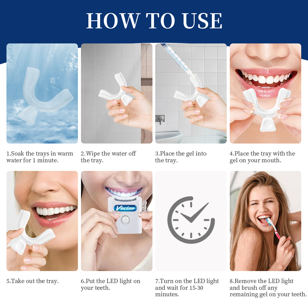 Mint Teeth Whitening Gel Syrin - Teeth Whitening Baking Soda 리뷰 및 가격