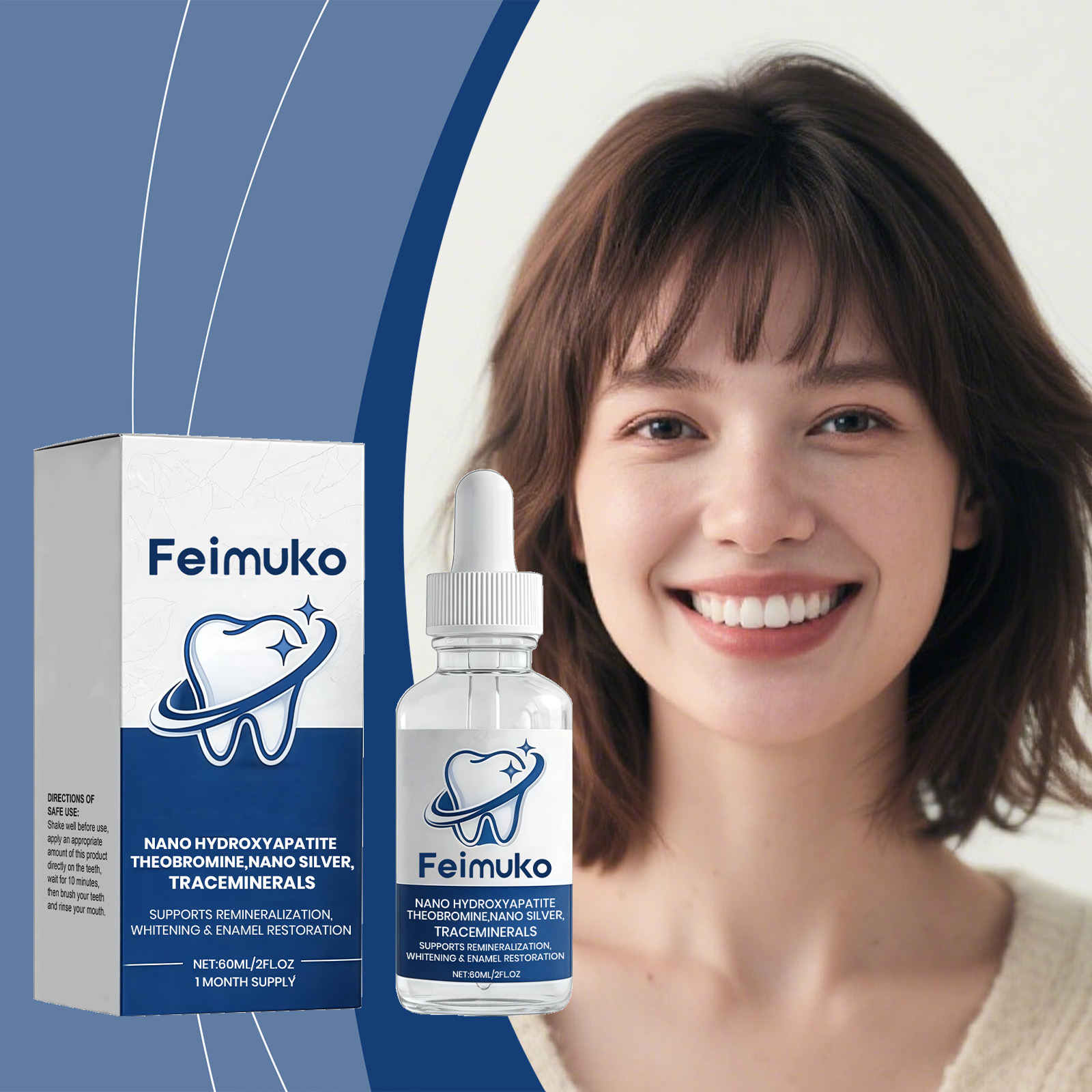 Feimuko Teeth Remineralizing S - Enamel Repair Serum 리뷰 및 가격