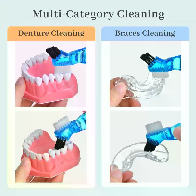 1Pcs Mini Denture Cleaning Bru - Teeth Whitening With Braces 리뷰 및 가격