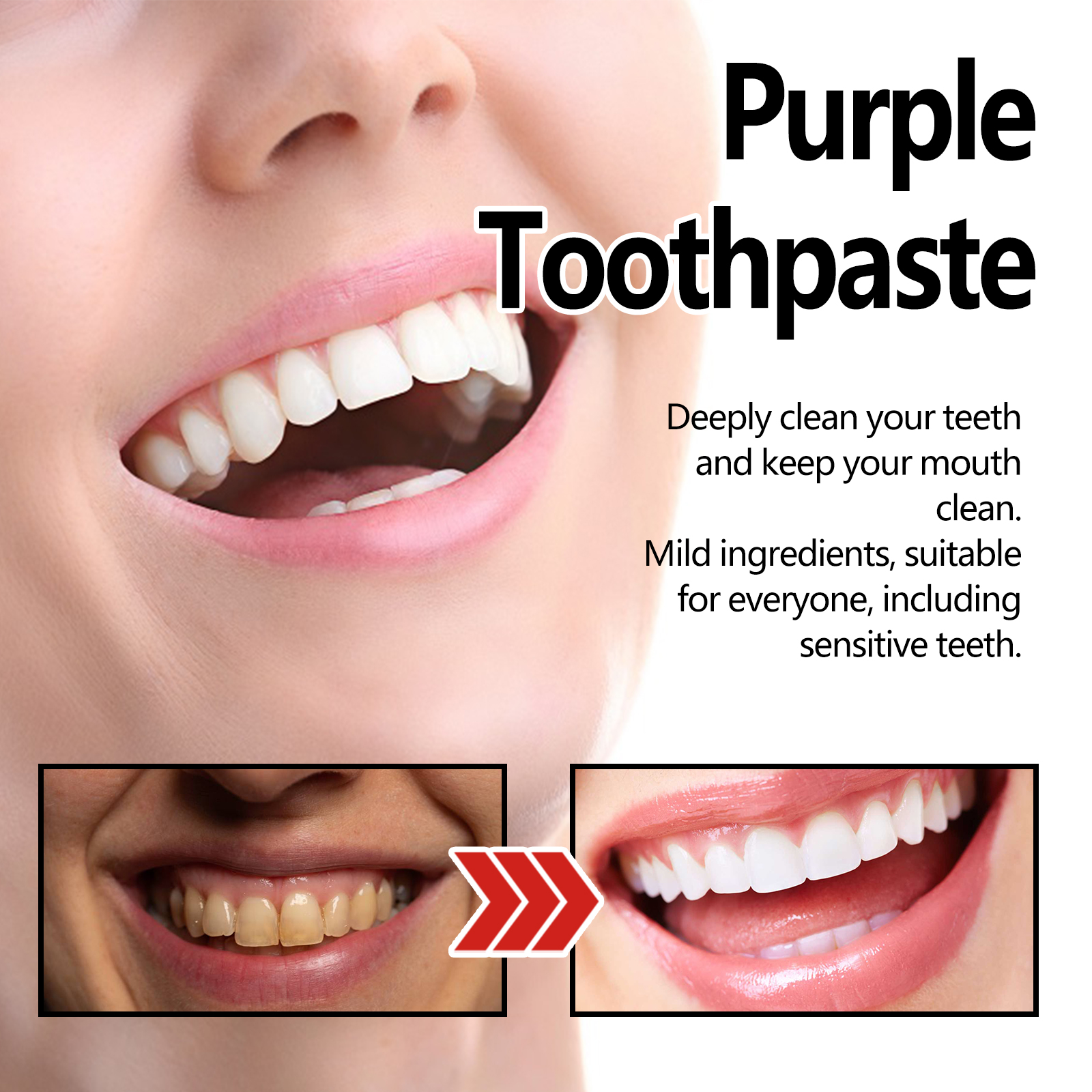Xylitol Mint Purple Toothpaste - Teeth Whitening Xylitol 리뷰 및 가격