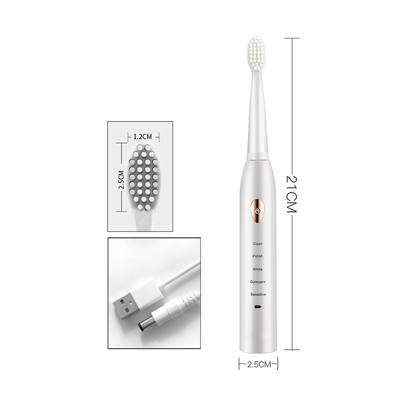 Electric Toothbrush 5-gear Mod - Teeth Whitening Toothbrush 리뷰 및 가격