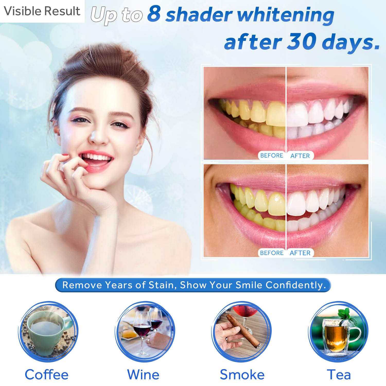Teeth Whitening Gel Refill Syr - Teeth Whitening Flash 리뷰 및 가격