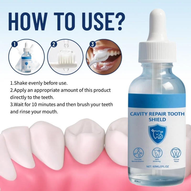 60ML Multi-Action Dental Serum - Enamel Repair Serum 리뷰 및 가격