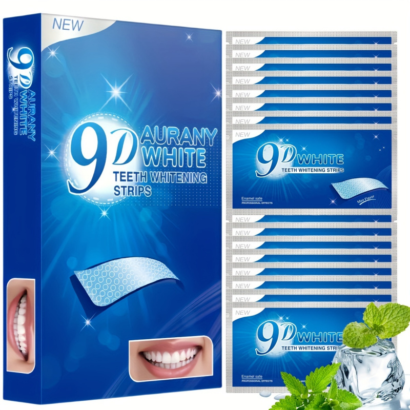 21 Pairs of 9D Aurany White Te - Teeth Whitening Gel Refills 리뷰 및 가격