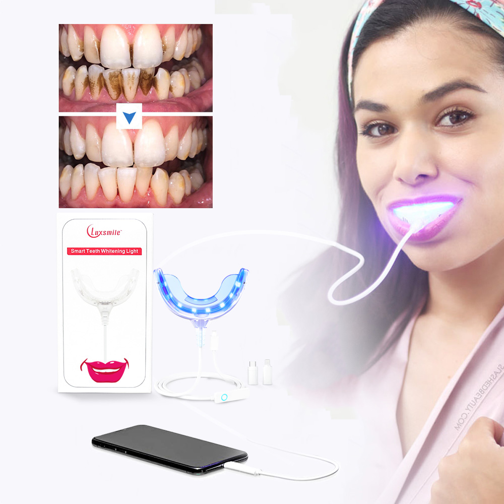 Luxsmile Smart LED Teeth White - Teeth Whitening With Blue Light 리뷰 및 가격