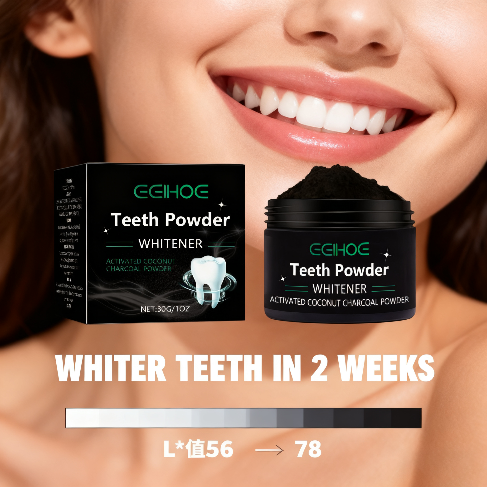 Natural Teeth Whitening Powder - Teeth Whitening Baking Soda 리뷰 및 가격