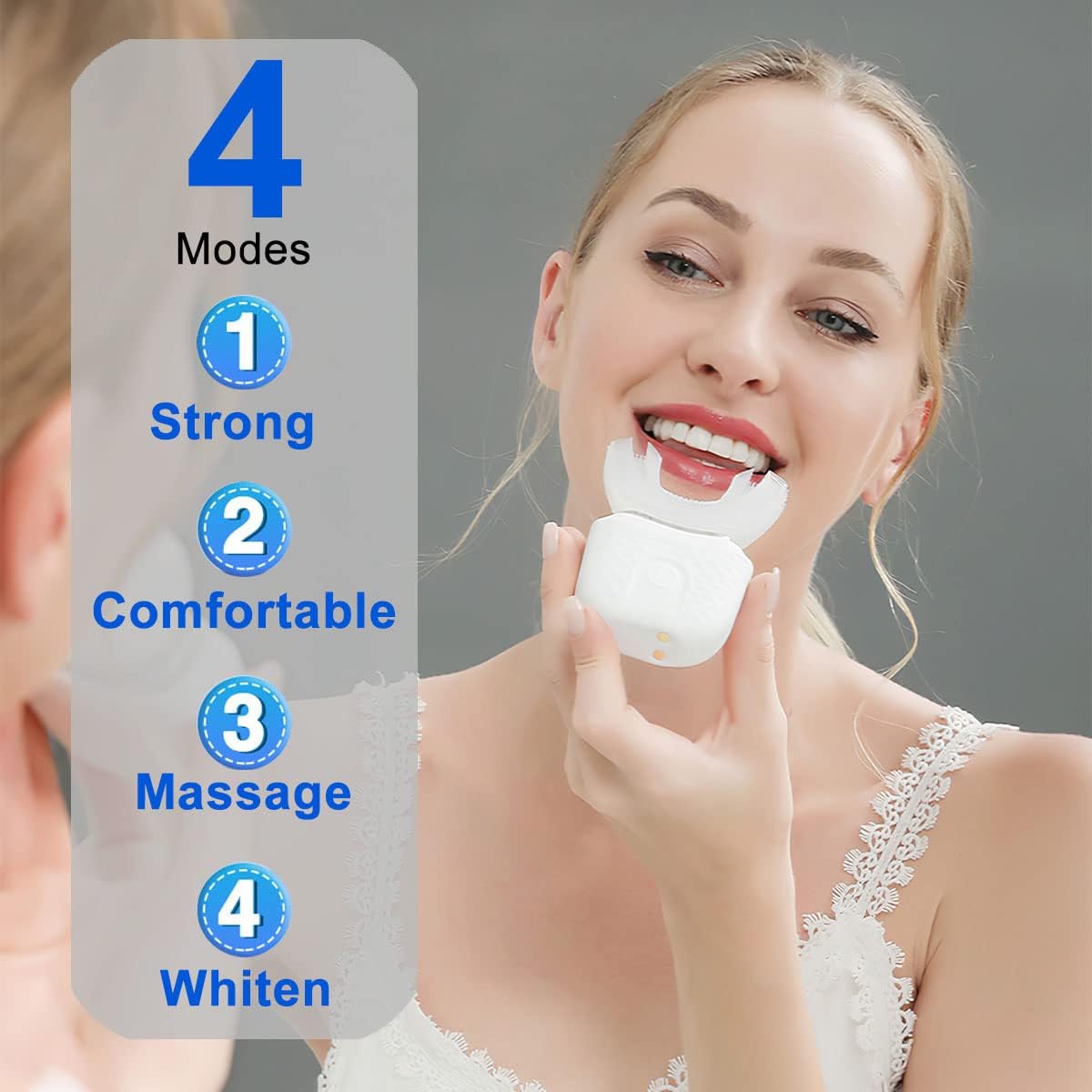 Dental Care U shape electric t - Teeth Whitening Toothbrush 리뷰 및 가격