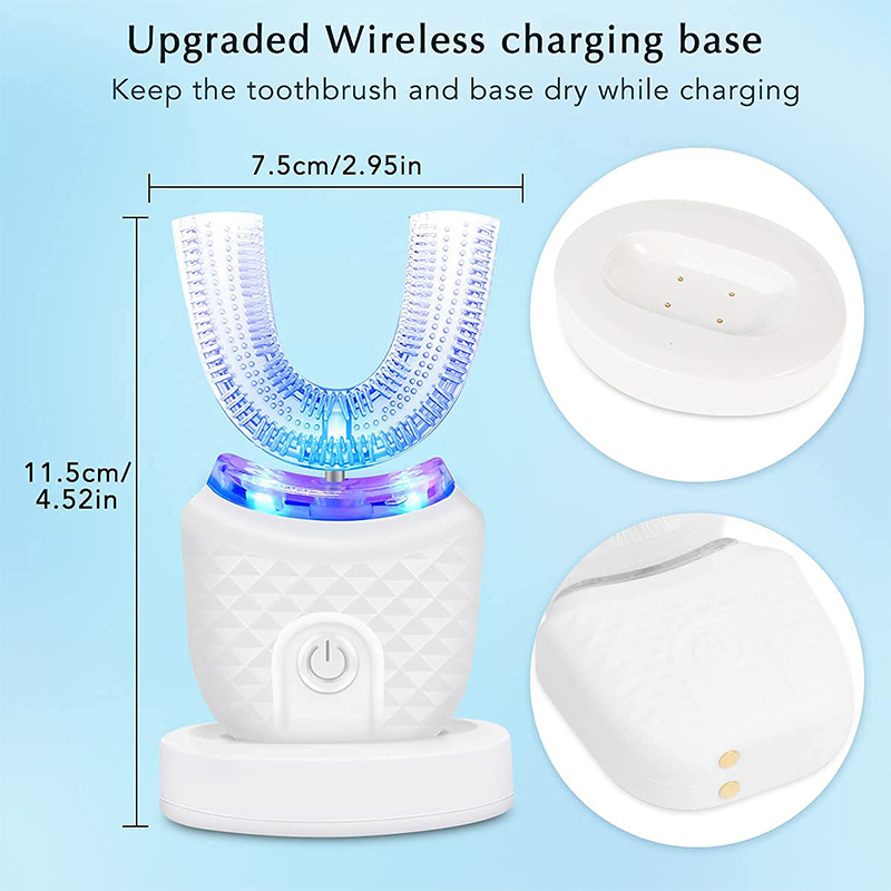 Dental Care U shape electric t - Teeth Whitening Toothbrush 리뷰 및 가격