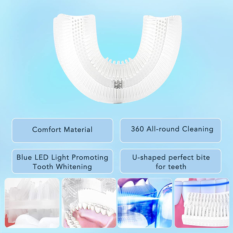 Dental Care U shape electric t - Teeth Whitening Toothbrush 리뷰 및 가격