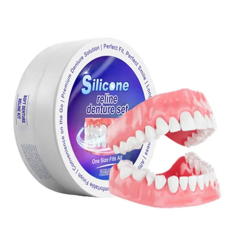 Silicone Denture Set Fit Tempo - Teeth Whitening With Braces 리뷰 및 가격