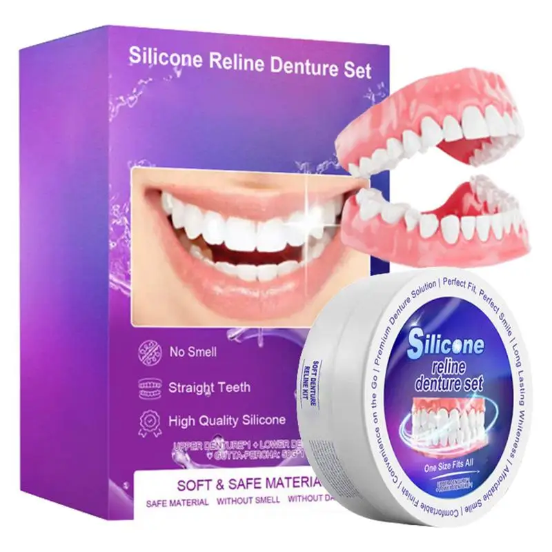 Silicone Denture Set Fit Tempo - Teeth Whitening With Braces 리뷰 및 가격