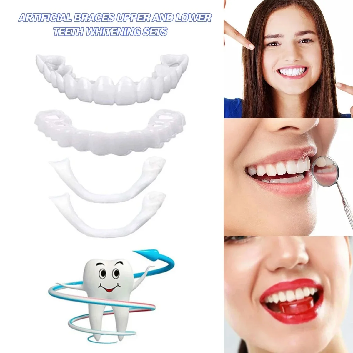 Teeth Veneers Whitening Dentur - Teeth Whitening With Braces 리뷰 및 가격