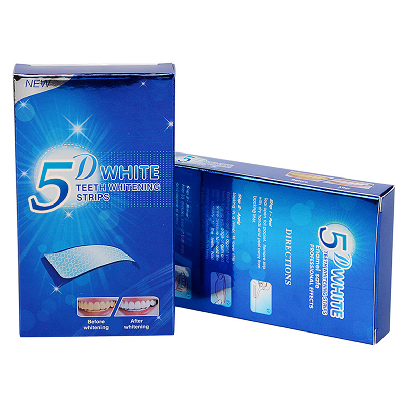 5D Teeth Whitening Strips Dent - Teeth Whitening Gel Refills 리뷰 및 가격