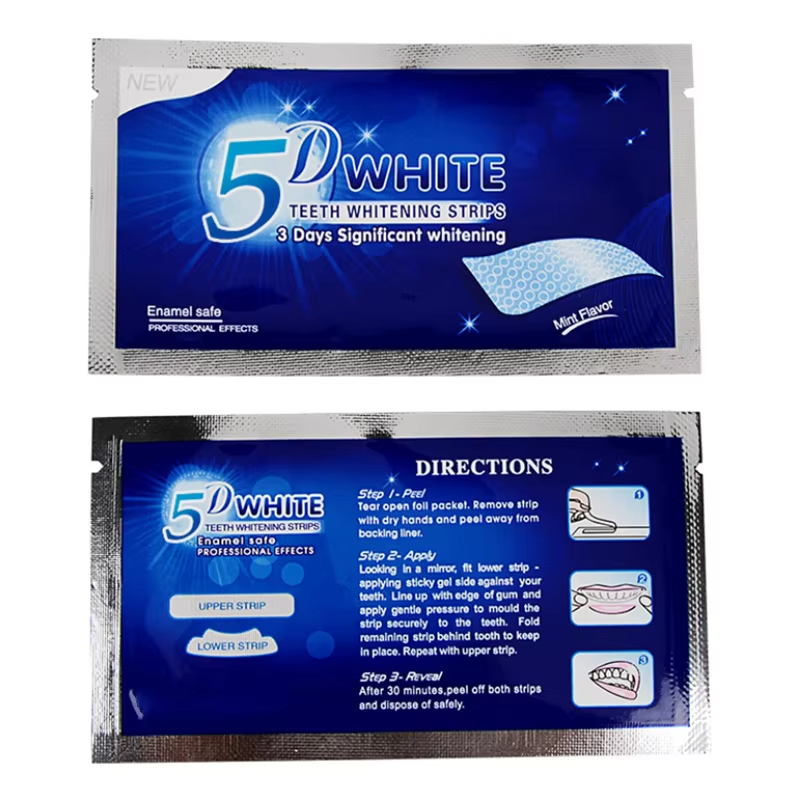 5D Teeth Whitening Strips Dent - Teeth Whitening Gel Refills 리뷰 및 가격