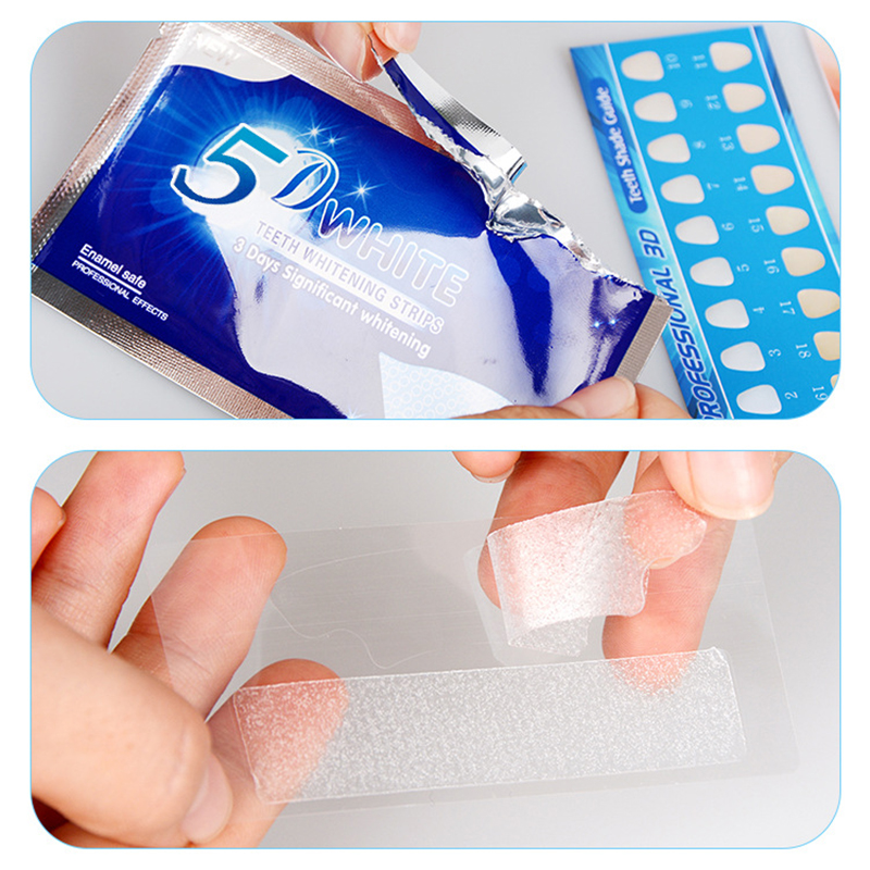 5D Teeth Whitening Strips Dent - Teeth Whitening Gel Refills 리뷰 및 가격