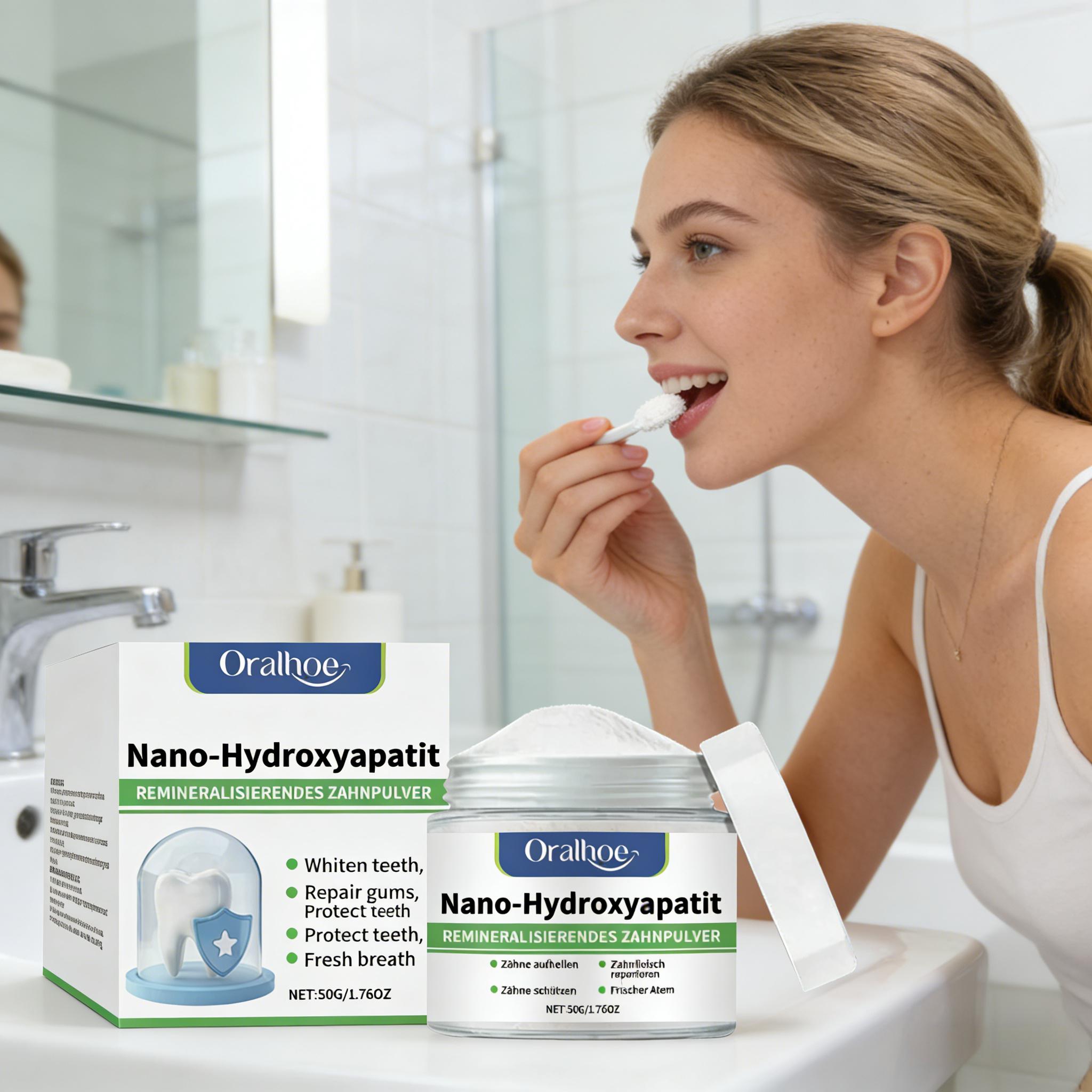 Oralhoe Whitening Tooth Powder - Teeth Whitening Flash 리뷰 및 가격