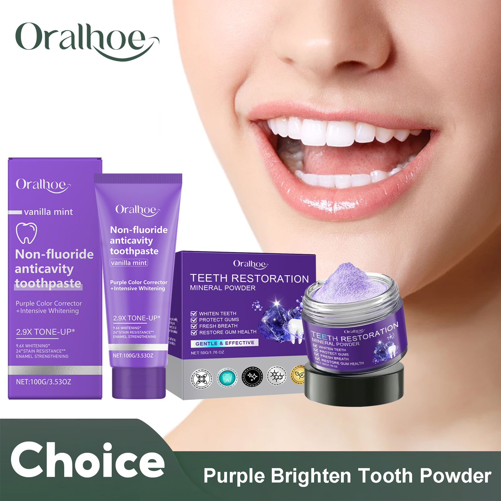 Teeth Restoration Mineral Powd - Teeth Whitening Flash 리뷰 및 가격