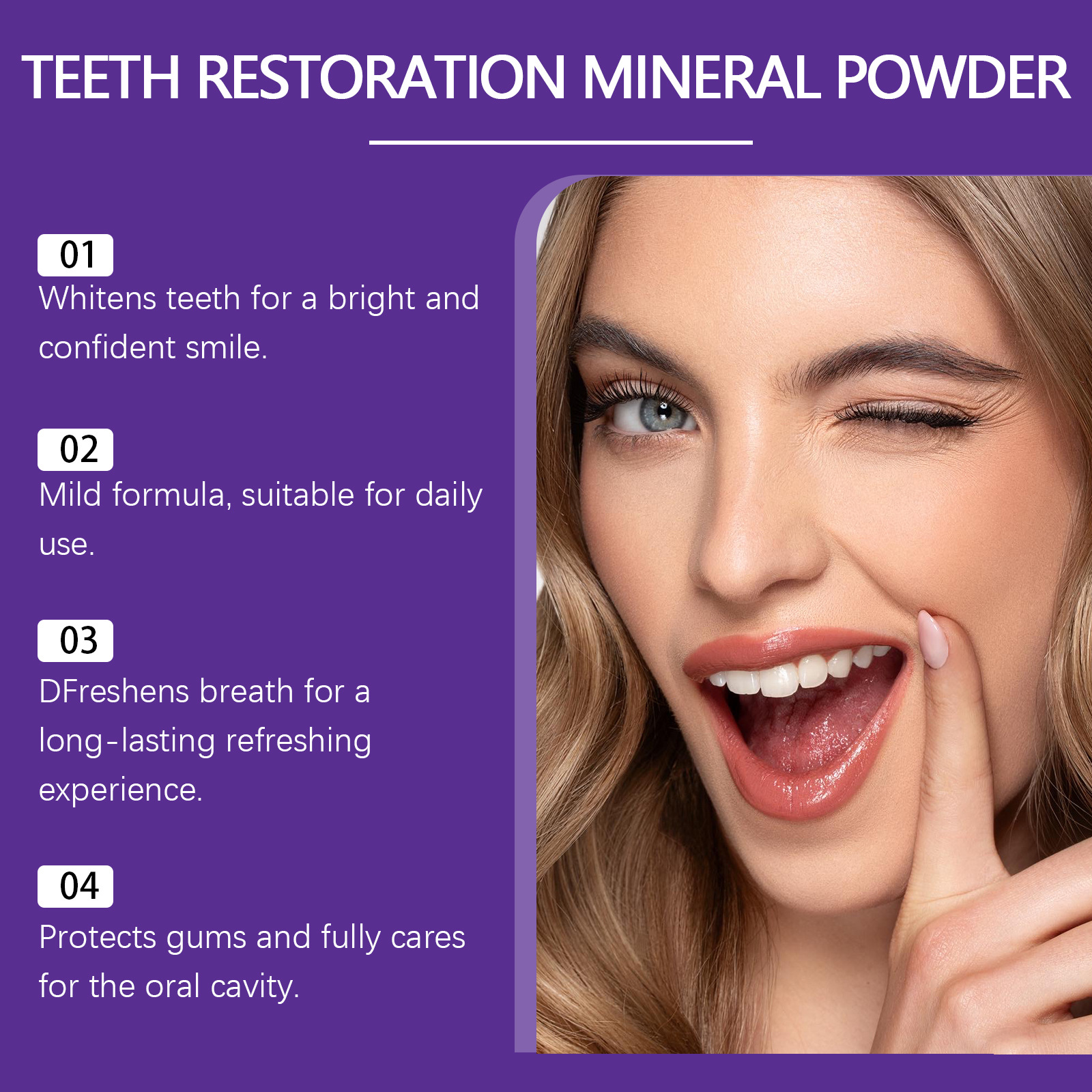 Teeth Restoration Mineral Powd - Teeth Whitening Flash 리뷰 및 가격