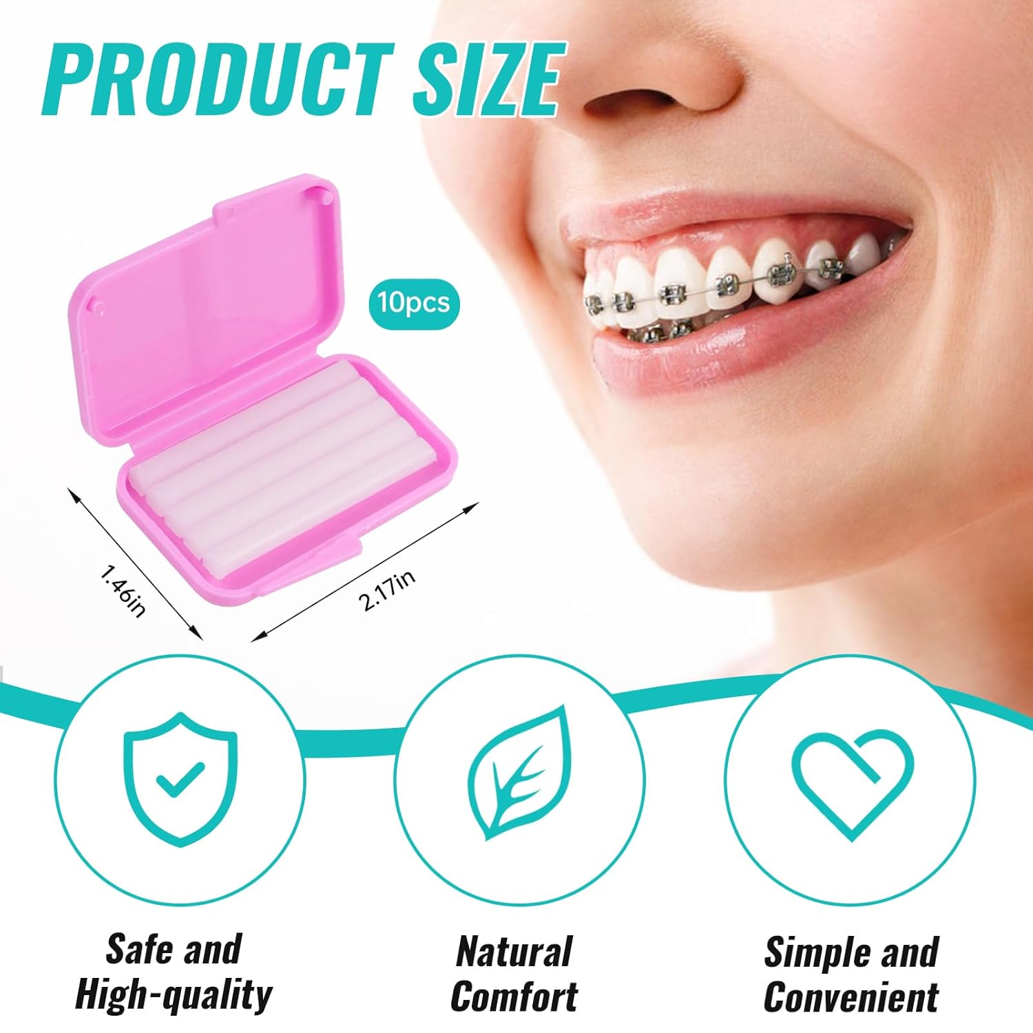 10box Dental Orthodontic Relie - Teeth Whitening With Braces 리뷰 및 가격