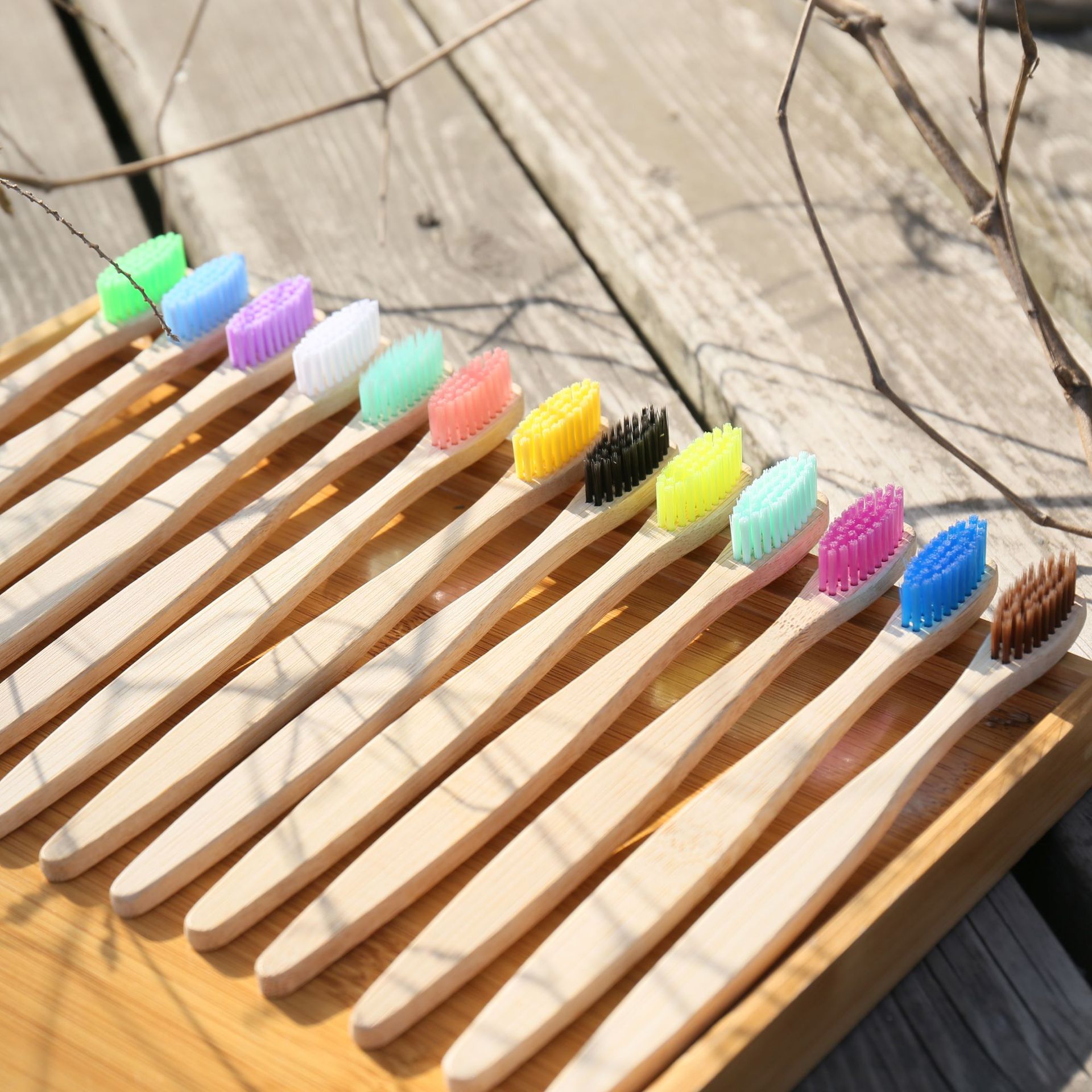 100PCS Colorful Natural Bamboo - Teeth Whitening With Laser 리뷰 및 가격