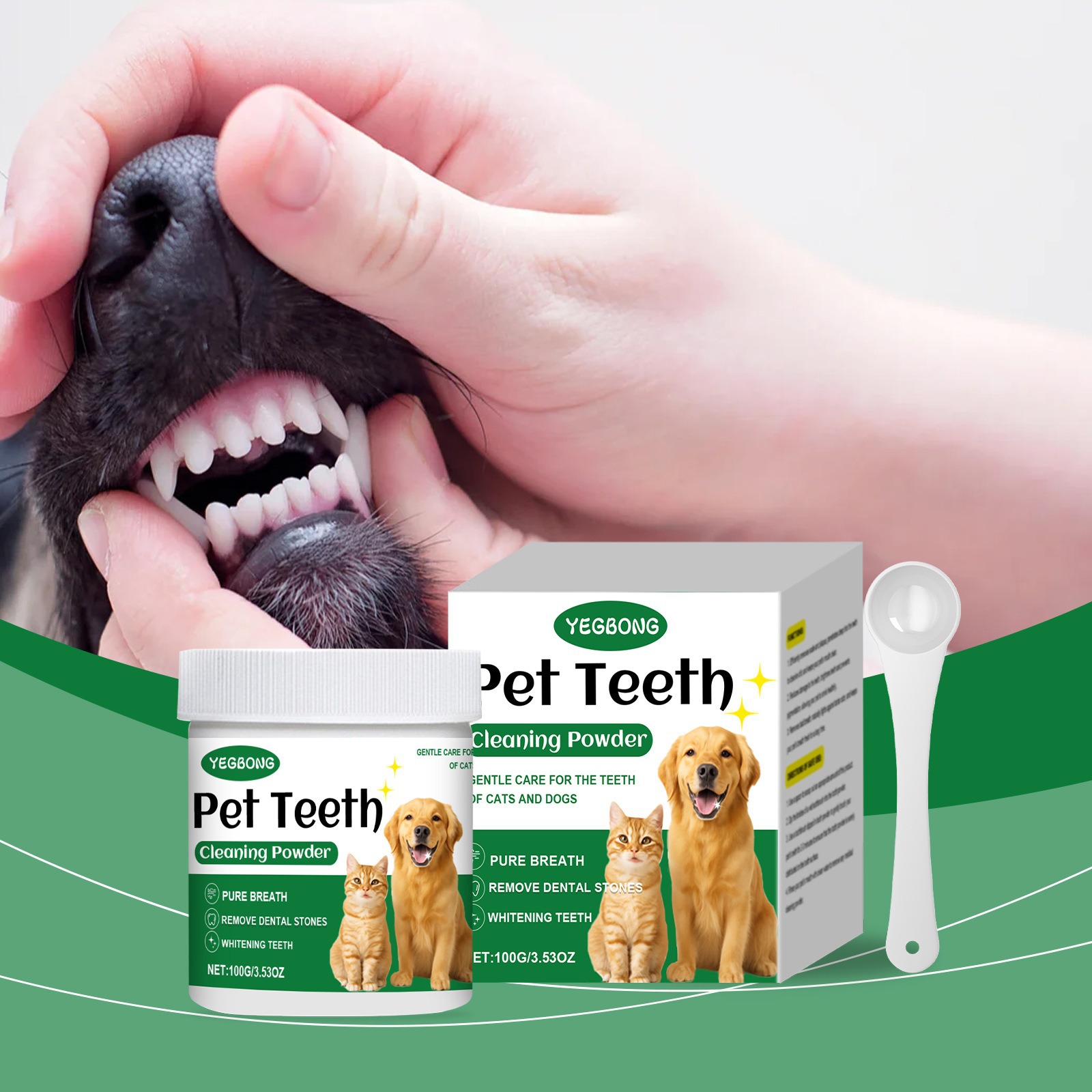 Pet Teeth Cleaning Powder Redu - Teeth Whitening Flash 리뷰 및 가격
