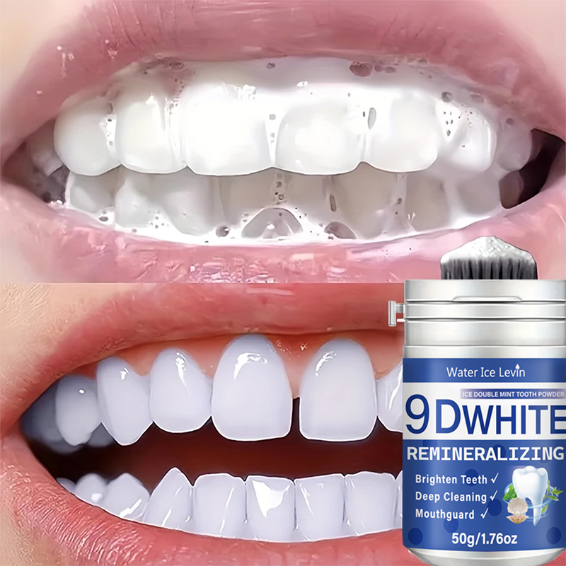 9D White Remineralizing Tooth  - Teeth Whitening Baking Soda 리뷰 및 가격