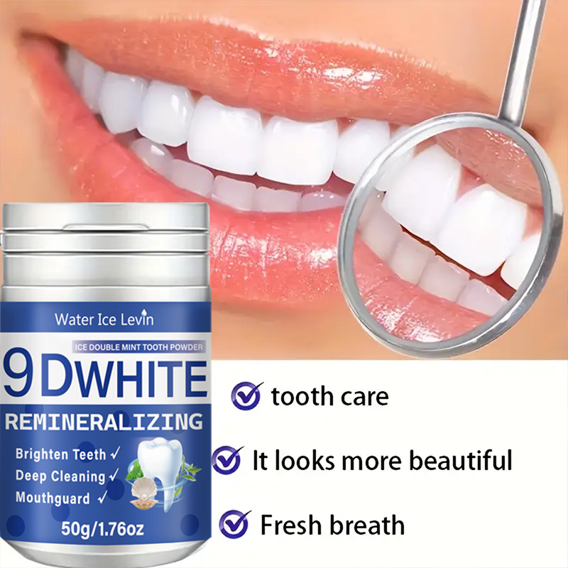 9D White Remineralizing Tooth  - Teeth Whitening Baking Soda 리뷰 및 가격
