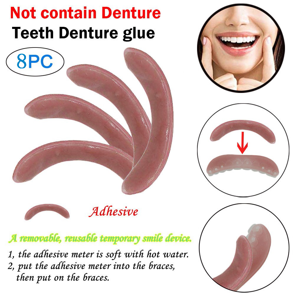 4/8 Pcs Whitening Braces Adhes - Teeth Whitening With Braces 리뷰 및 가격