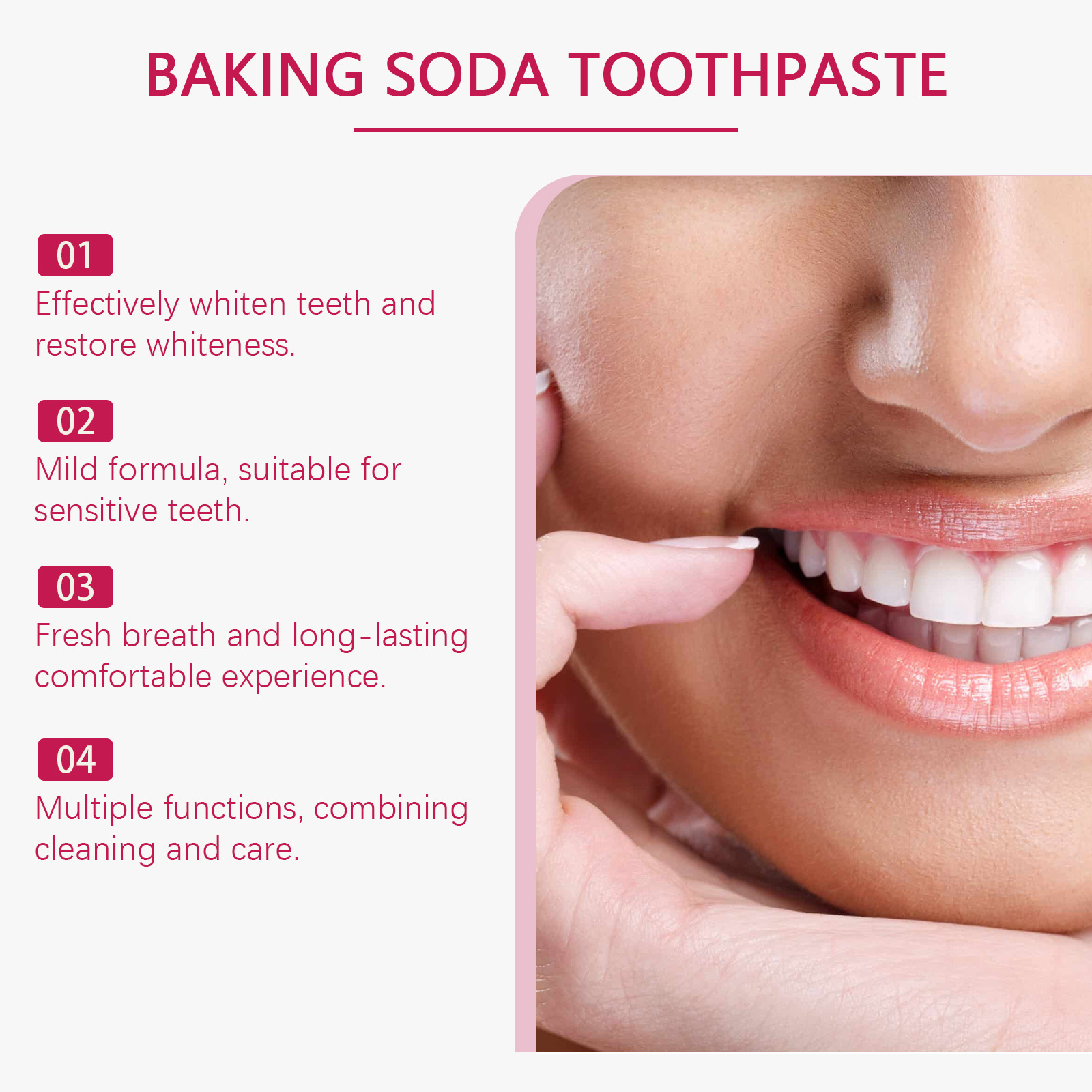 Oralhoe Baking Soda Toothpaste - Teeth Whitening Baking Soda 리뷰 및 가격