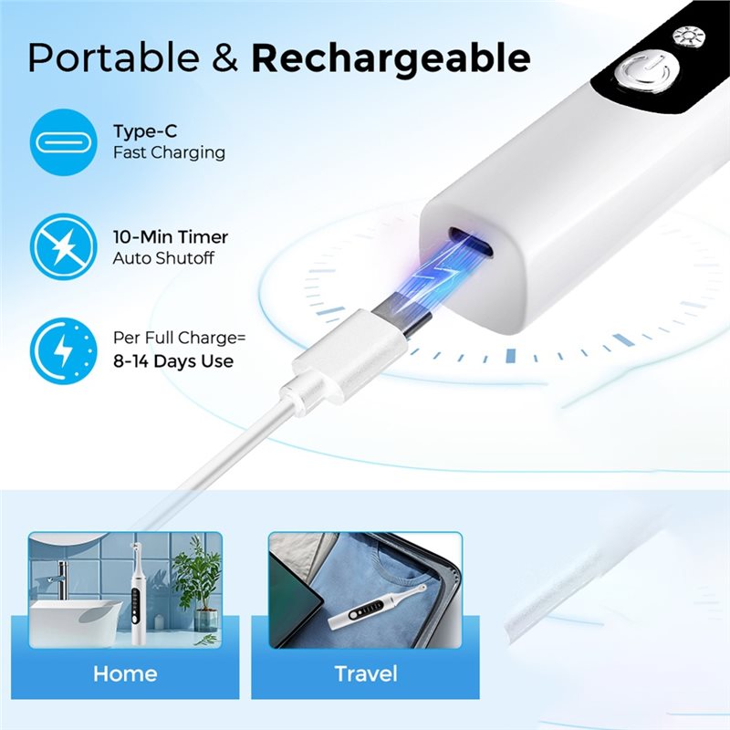 A83G-LED Light Rechargeable El - Teeth Whitening Toothbrush 리뷰 및 가격