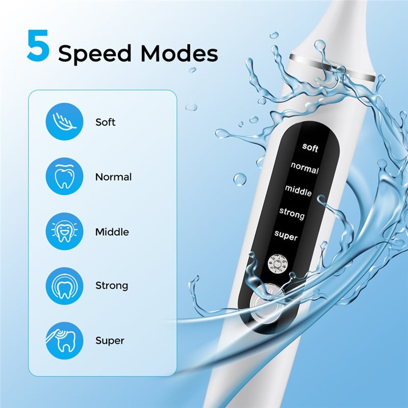 A83G-LED Light Rechargeable El - Teeth Whitening Toothbrush 리뷰 및 가격
