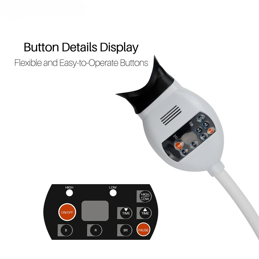 Adjustable 3 Colors LED Teeth  - Teeth Whitening Bleach 리뷰 및 가격