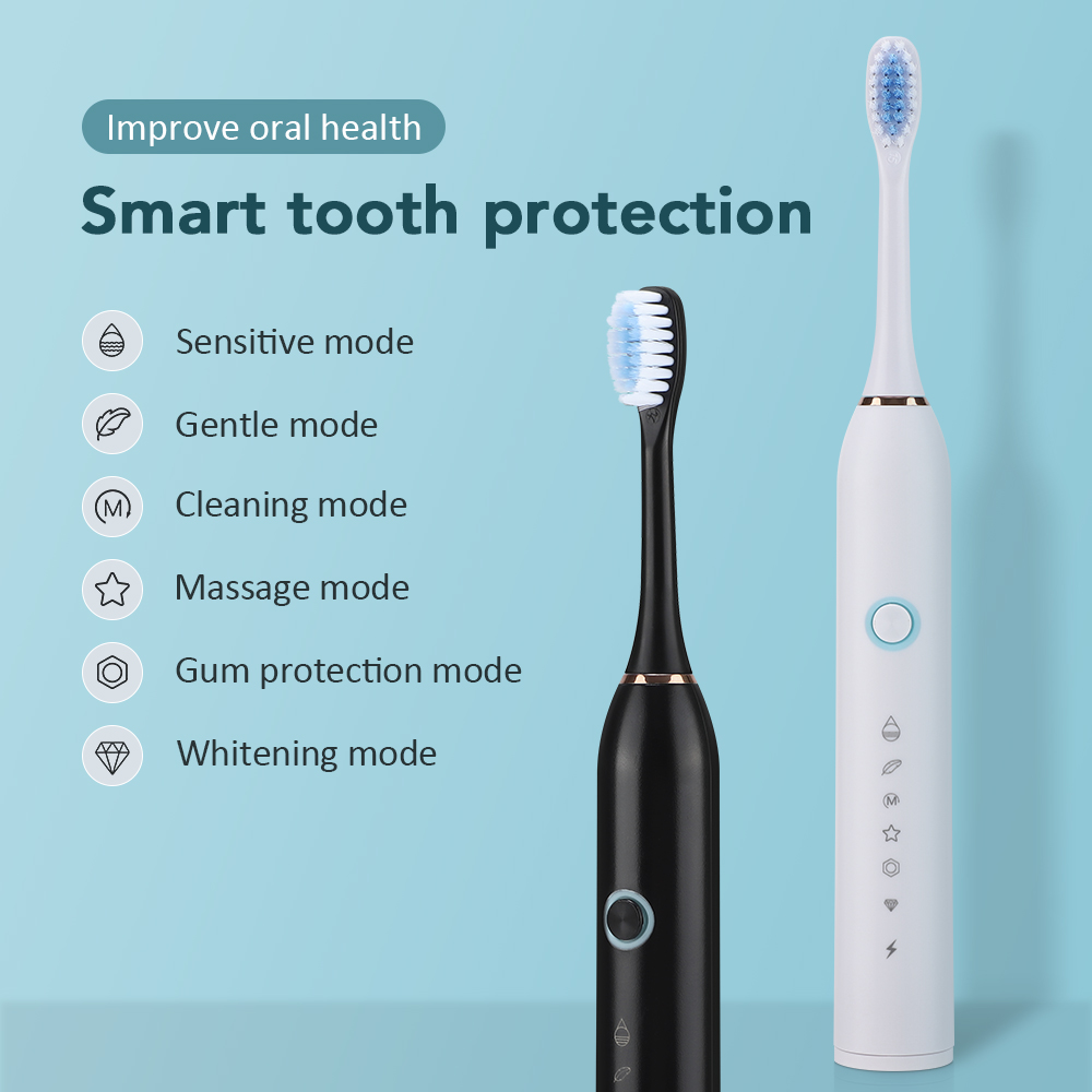 Electric Sonic Toothbrush Rech - Teeth Whitening Toothbrush 리뷰 및 가격