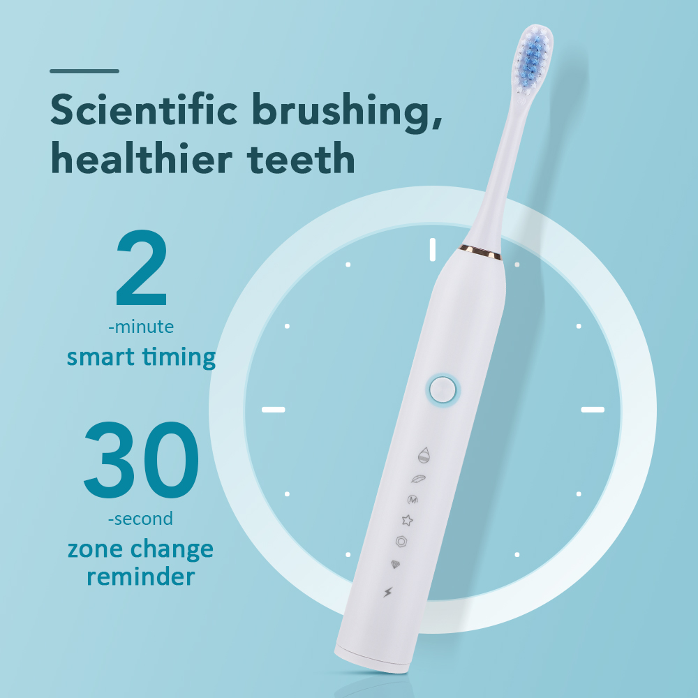 Electric Sonic Toothbrush Rech - Teeth Whitening Toothbrush 리뷰 및 가격