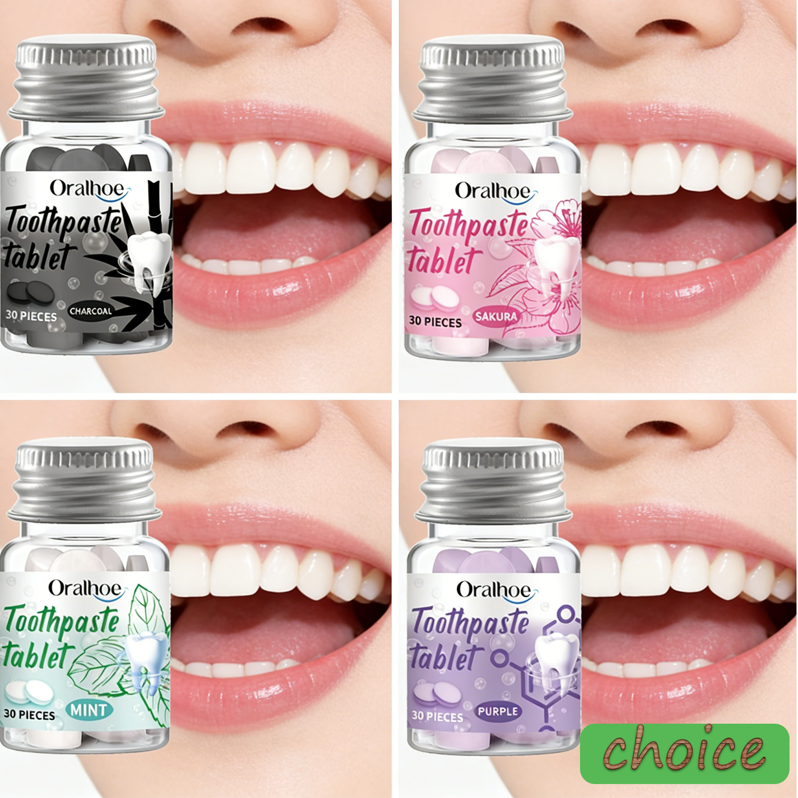 Deep Cleaning Solid Toothpaste - Teeth Whitening Xylitol 리뷰 및 가격