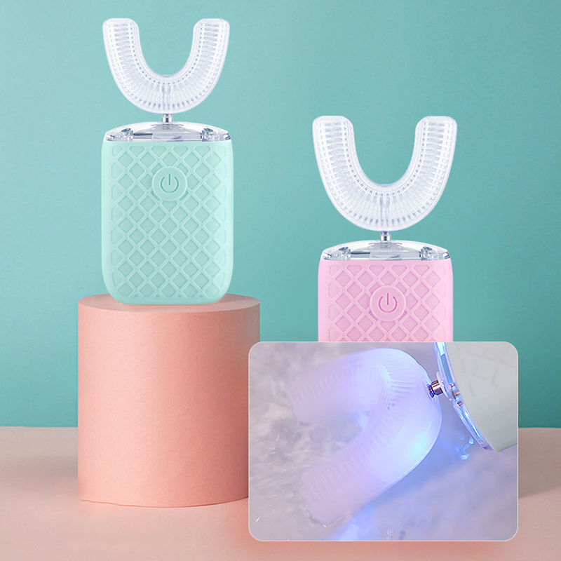 360 Degrees U Shape Electric T - Teeth Whitening With Blue Light 리뷰 및 가격