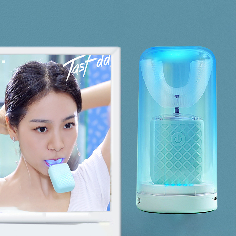 360 Degrees U Shape Electric T - Teeth Whitening With Blue Light 리뷰 및 가격