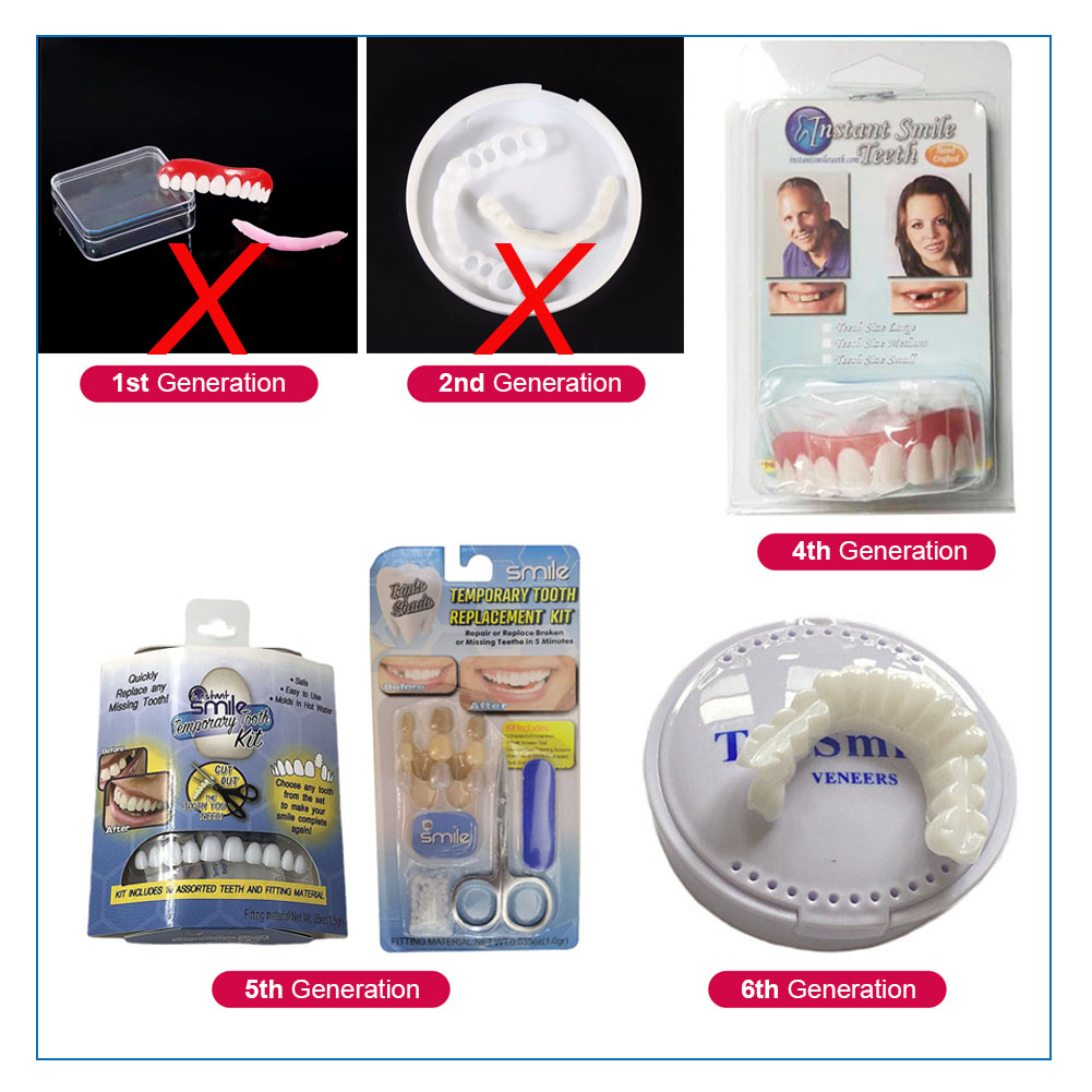 5Pcs Upper Lower Fake Tooth Ve - Teeth Whitening With Braces 리뷰 및 가격