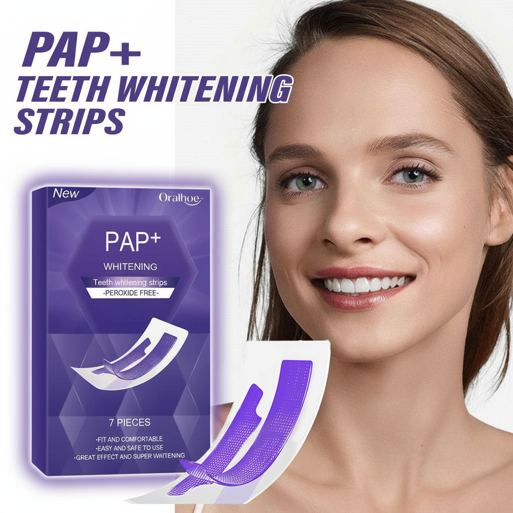 Purple Teeth Whitening Strips  - Teeth Whitening Flash 리뷰 및 가격