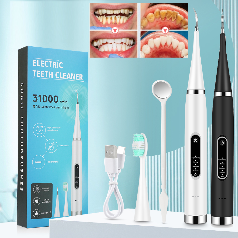 Electric Teeth Cleaner Sonic D - Teeth Whitening Toothbrush 리뷰 및 가격