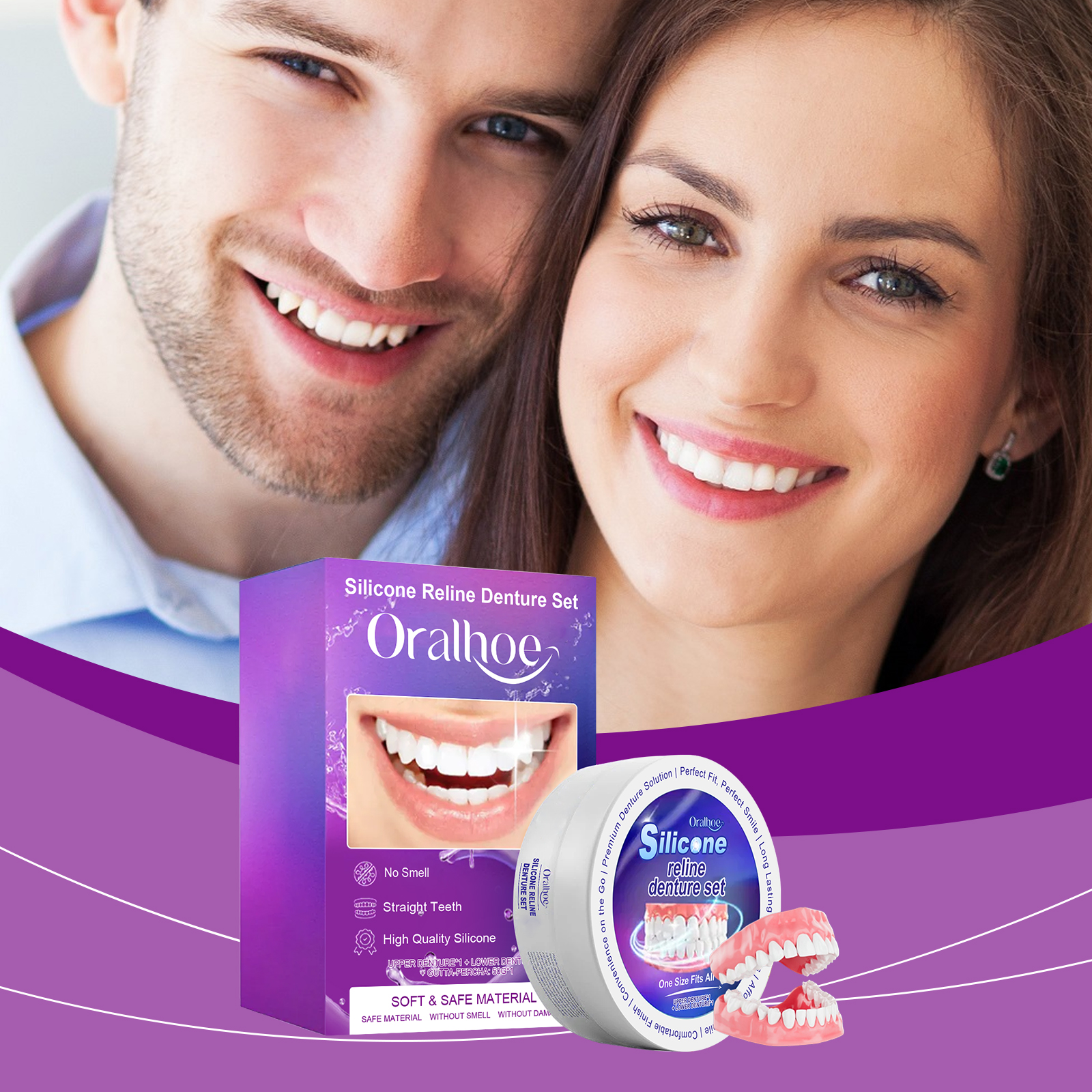 Silicone Denture Set Fit Tempo - Teeth Whitening With Braces 리뷰 및 가격