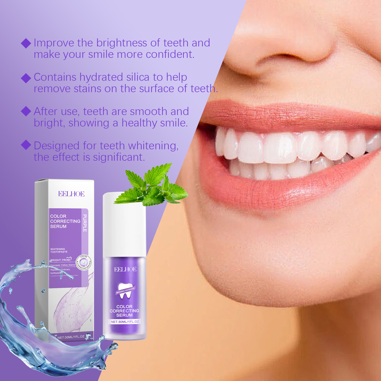 Oral Care Serum Deep Cleaning  - Teeth Whitening Xylitol 리뷰 및 가격