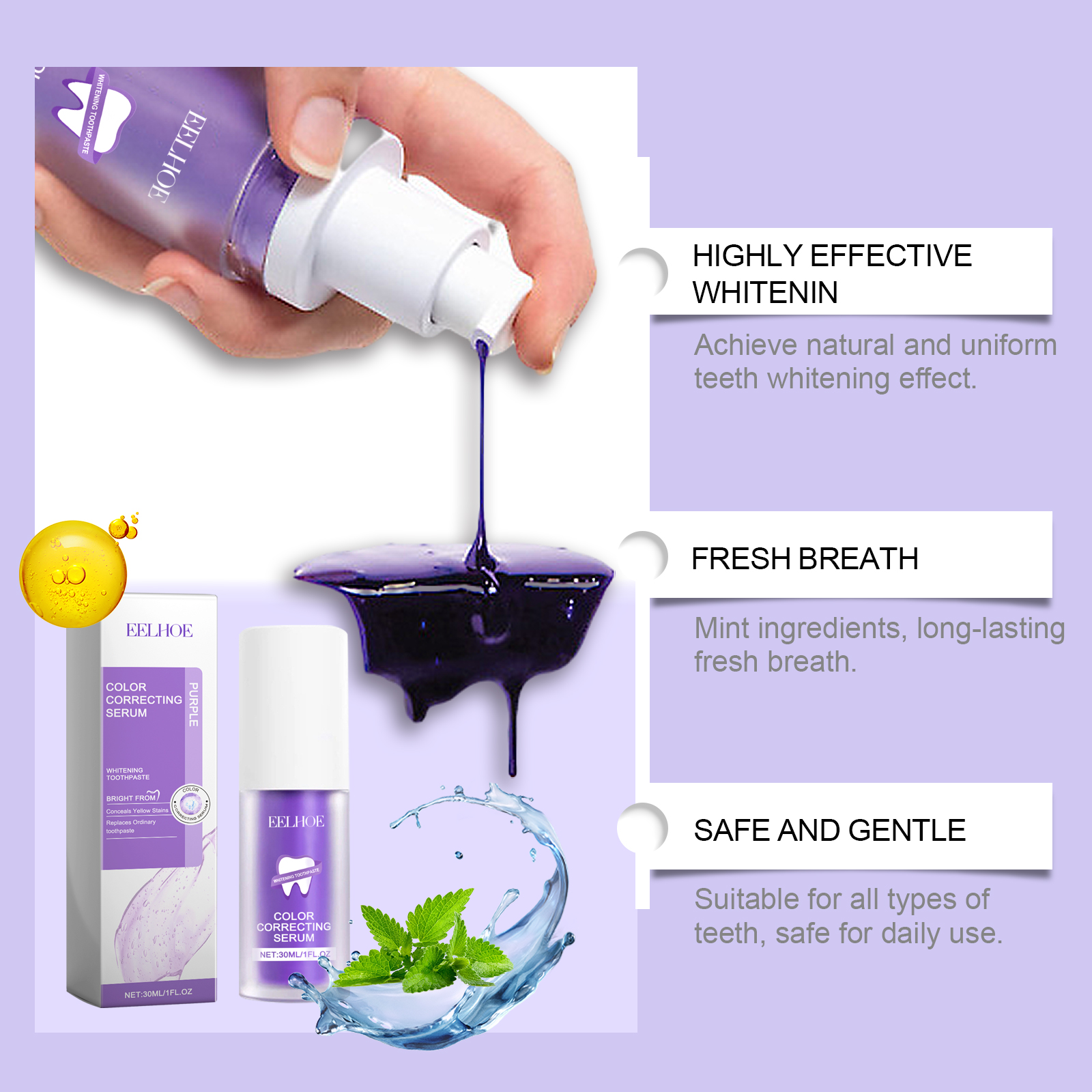 Oral Care Serum Deep Cleaning  - Teeth Whitening Xylitol 리뷰 및 가격