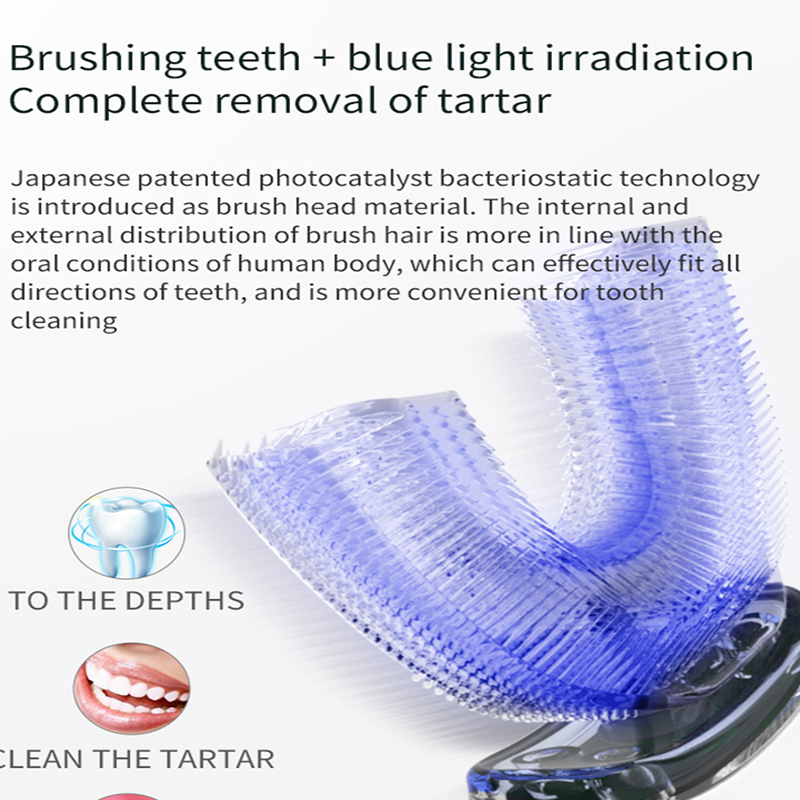 U-shaped automatic ultrasonic  - Teeth Whitening With Blue Light 리뷰 및 가격