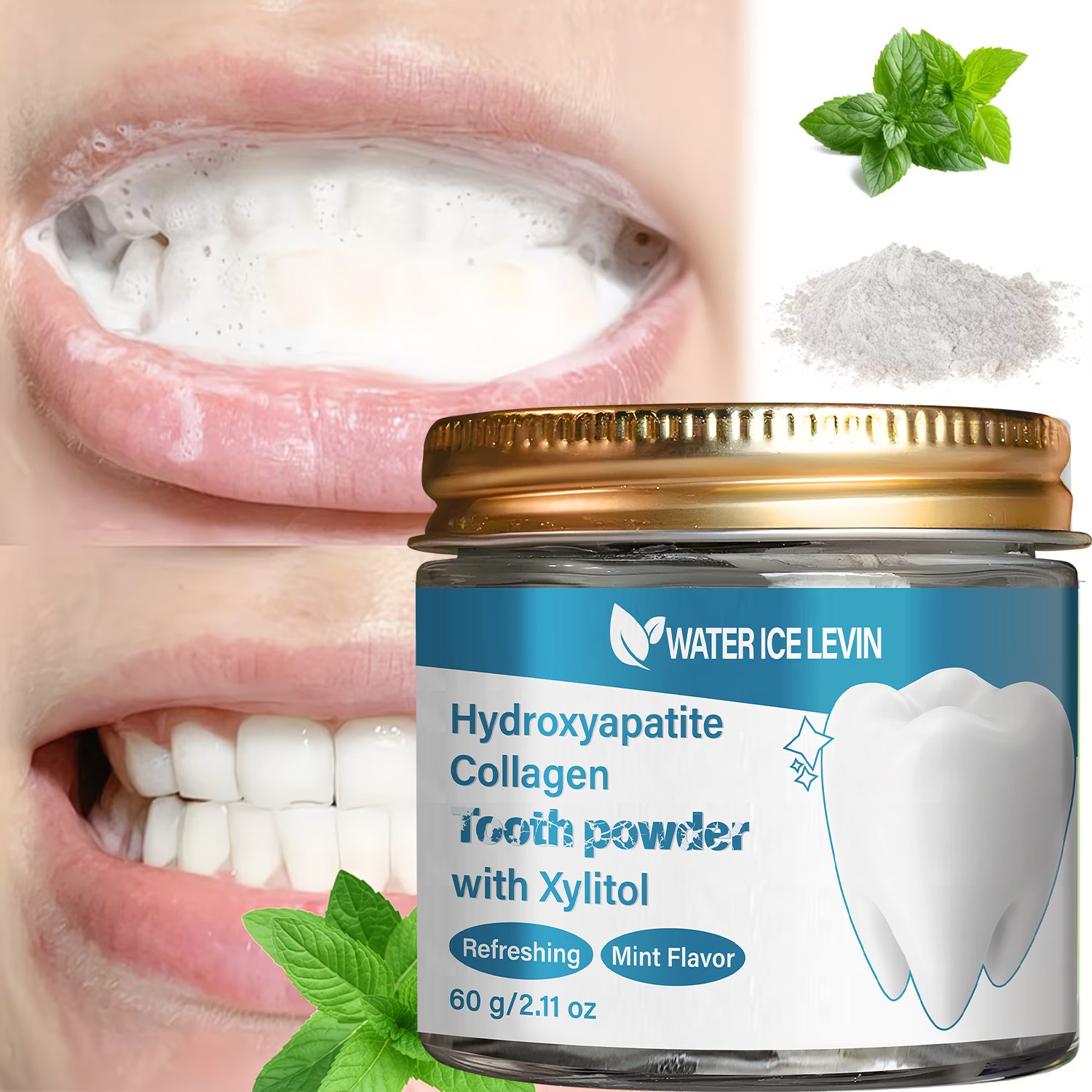 Hydroxyapatite & Collagen Toot - Teeth Whitening Xylitol 리뷰 및 가격